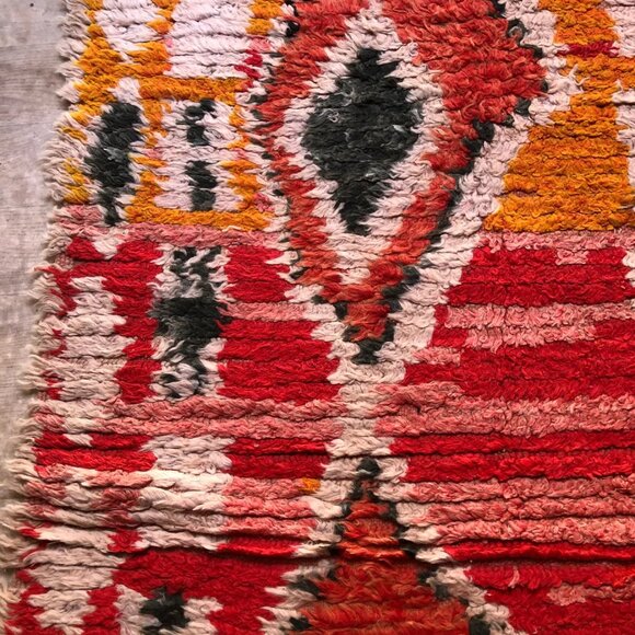 Vintage 1980s Berber Runner - Authentically handwoven treasure -Wool carpet rug - Picture 3 of 5